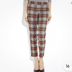 J. Crew Glasgow plaid tartan pants